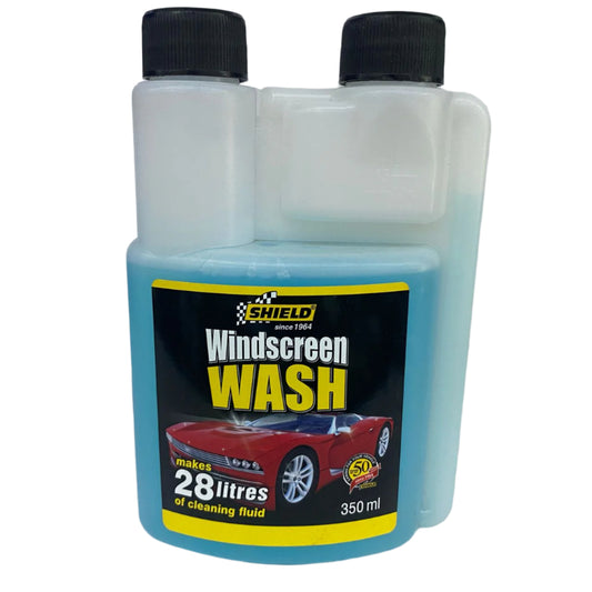 SHIELD WINDSCREEN WASH CONCENTRATE BLACK & YELLOW 275ML SH180