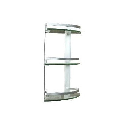 BRIMIX GLASS SHELF TRIPLE LAYER CRN S985