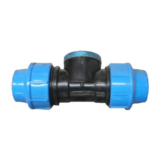 TEE FEMALE POLY/POLY 40MM