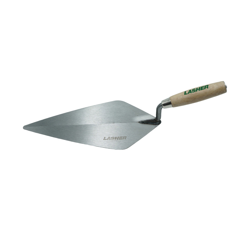 LASHER TROWEL BRICK WOODEN HANDLE 300MM FG10116