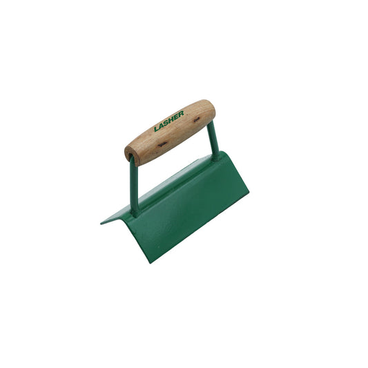 LASHER TROWEL CORNER COVE OUTSIDE WOODEN HANDLE 150MM FG10182