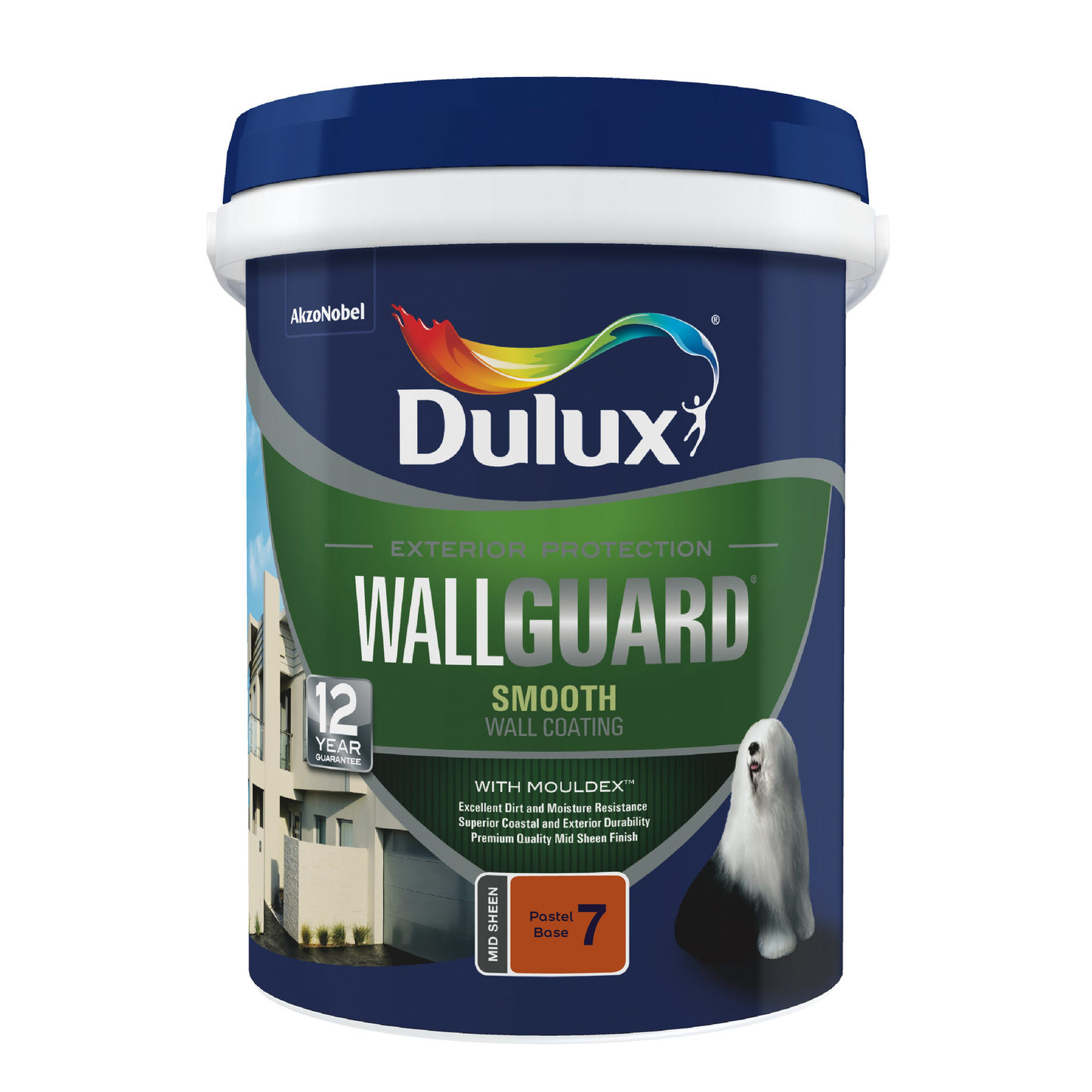 Dulux Wallguard Base 7 Pastel - 20L -5274503