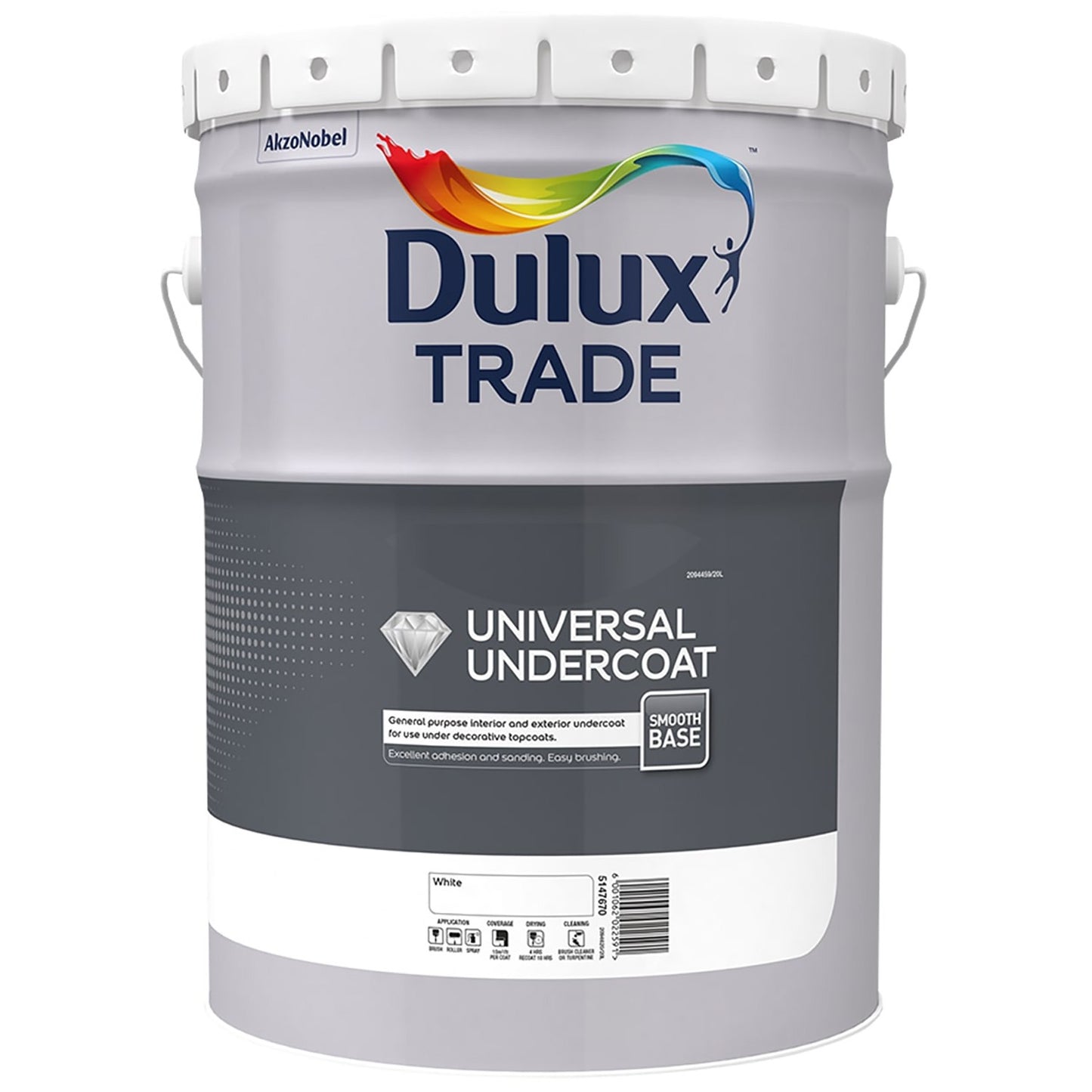 DULUX TRADE DURAGRIP UNIVERSAL UNDERCOAT WHITE 20L 5147670