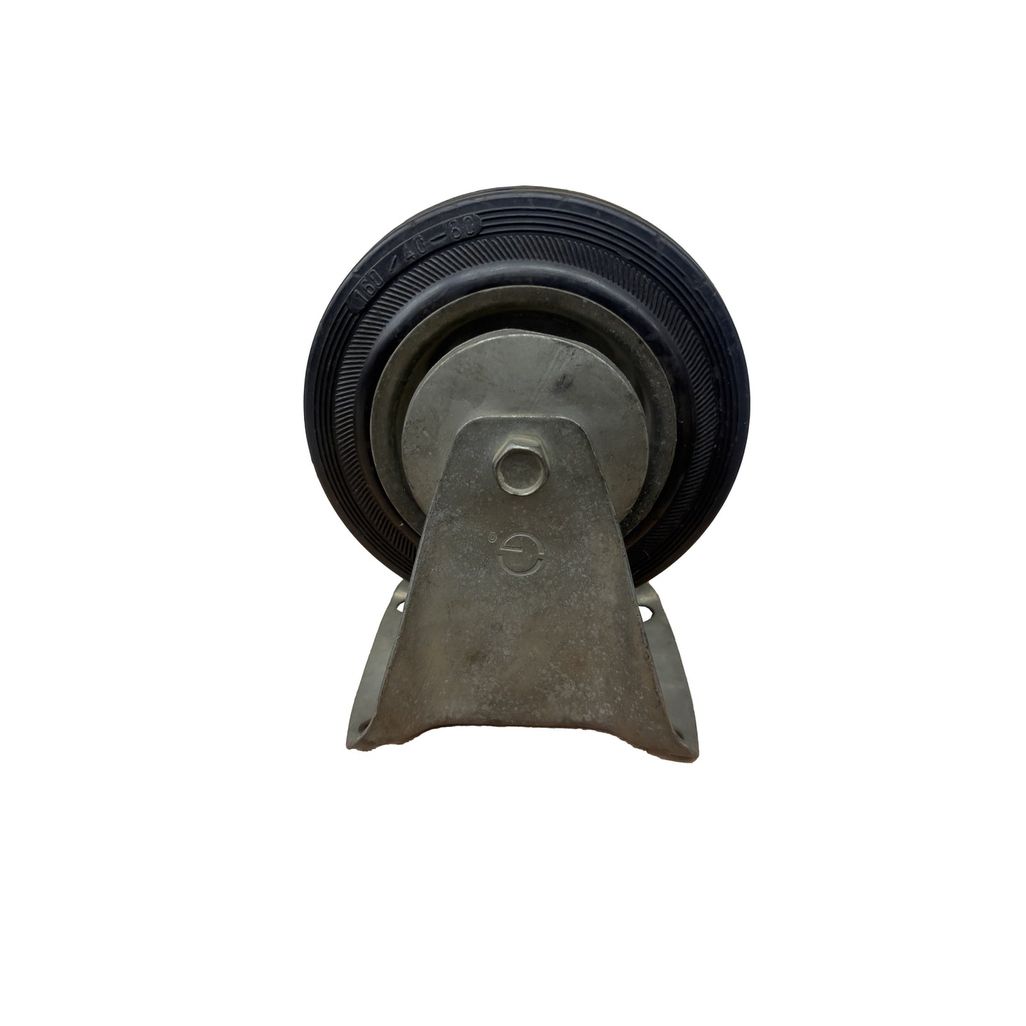 WHEEL CASTER FIXED BLACK 5"