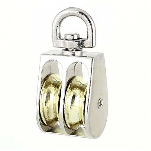 PULLEY BRASS FIXED DOUBLE 1"