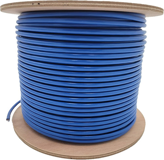 SUBMERSIBLE CABLE AQUAFLAT 4 CORE BLUE