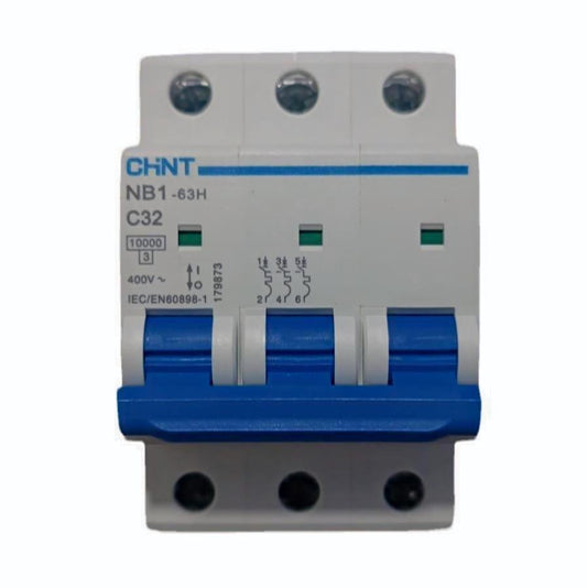 CHINT MCB TRIPLE POLE 40A NB1-63