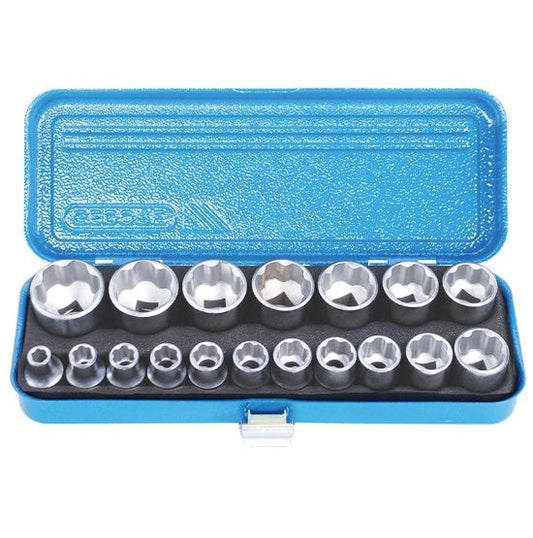 GEDORE SOCKET SET 1/2" 8MM-32MM D19MK