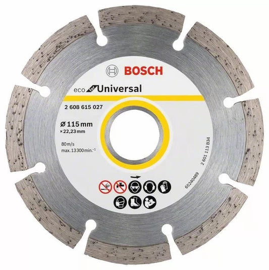 BOSCH DIAMOND DISC SEGMENTED UNIVERSAL 115MM 615027