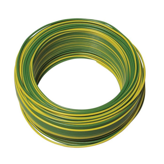 NEELKANTH SOLID CONDUCTOR UNSHEATHED WIRES GREEN 1.5 SQMMX1 CORE 600/1000V CBWS1.501CY-GN