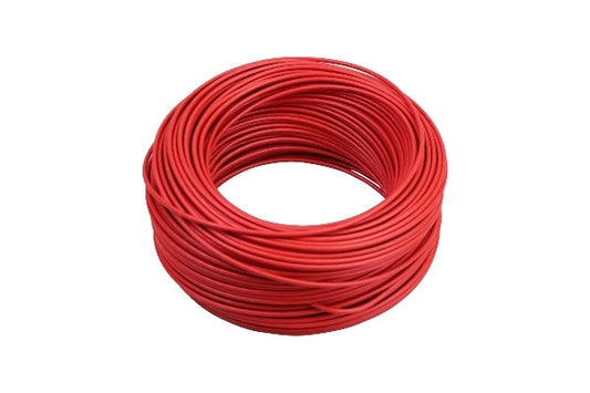 ALVERN CABLE SINGLE RED HW01.5RD 1.5MM (SOLD PER ROLL)