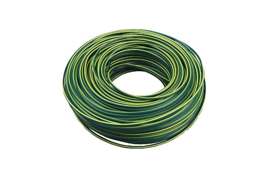 ALVERN CABLE SINGLE CORE GREEN + YELLOW HW01.5GNYE 1.5MM (SOLD PER ROLL)