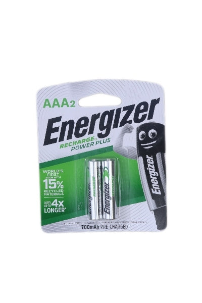 ENERGIZER RECHARGE POWER PLUS AAA2PACK NH12RP2700