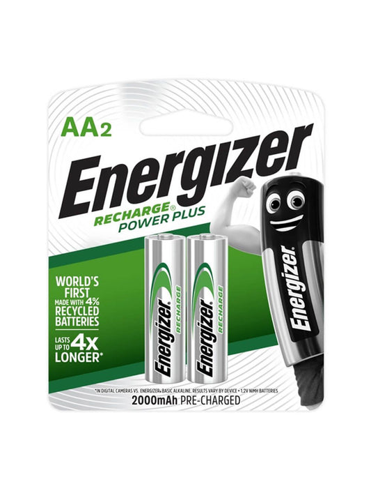 ENERGIZER RECHARGE POWER PLUS AA2PACK NH15PP8P2