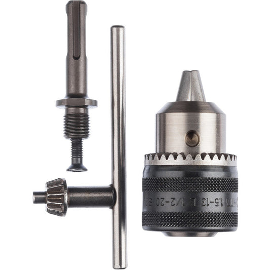 BOSCH ADAPTOR WITH CHUCK + KEY SDS 1/2"20UNF 13MM 000982