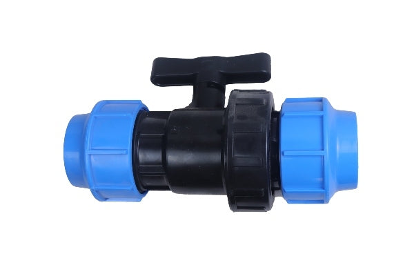 FLOTEK BALL VALVE POLY COMPRESSION 32MM