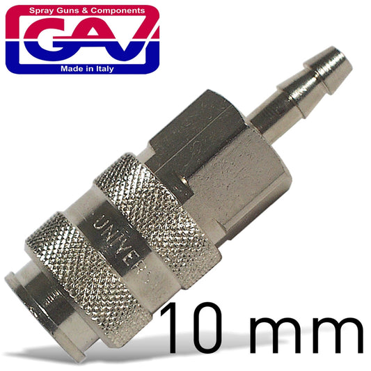 GAV QUICK COUPLER 10MM GAVUNIC3
