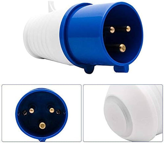 ANDELI INDUSTRIAL SOCKET + PLUG MOBILE 32A/3PINS