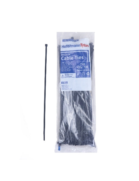 HELLERMANN TYTON CABLE TIES 392X4.7MM CABTIET50L