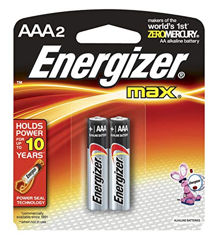 ENERGIZER BATTERY MAX AAA 2PACK 1.5V E92BP2-MAX