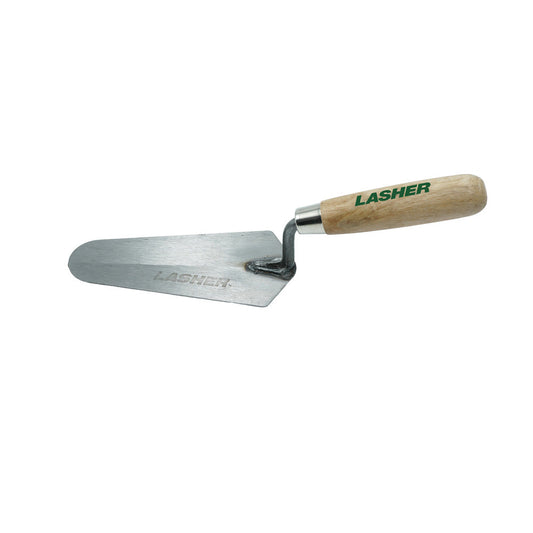 LASHER GAUGING TROWEL WOODEN HANDLE 150MM FG10138