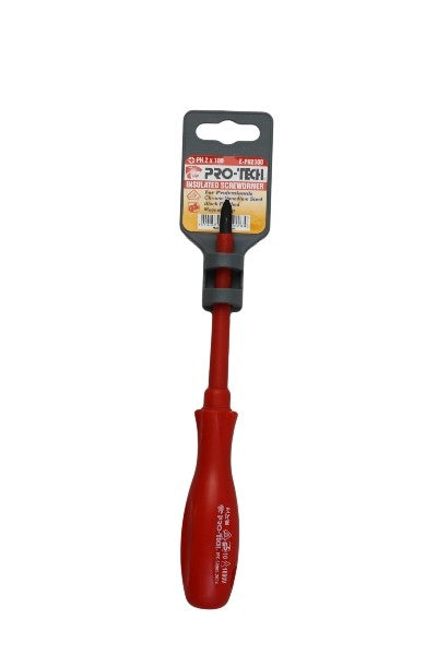 PROTECH SCREWDRIVER ELECTRICIAN PH2X100MM E-PH2100