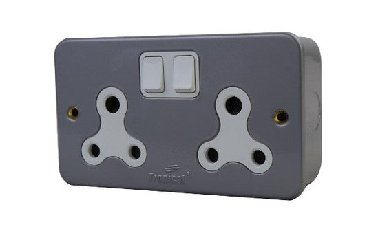 TROPICAL SOCKET DOUBLE SURFACE 15A MC 529