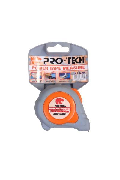 PROTECH MEASURING TAPE STEEL 3MX16MM 303169