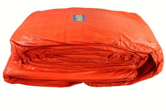 POPULAR TRADERS DUBAI TARPAULIN TENT ORANGE 60X60 FEET