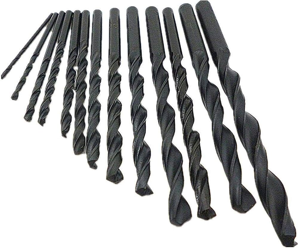 JEFF DRILL BIT STEEL SET BLACK 13PCS