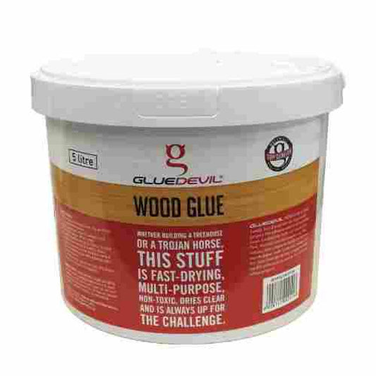 GLUE DEVIL WOOD GLUE 5L 50WGLUE0510B