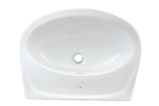 BETTA BASIN COURIER WALL HUNG WHITE WC0208A