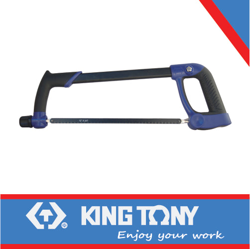 KING TONY HACKSAW FRAME ADJUSTABLE BLUE & BLACK 300MM 7921-12