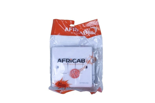 AFRICAB SWITCH PVC 3GANG1W KC2531