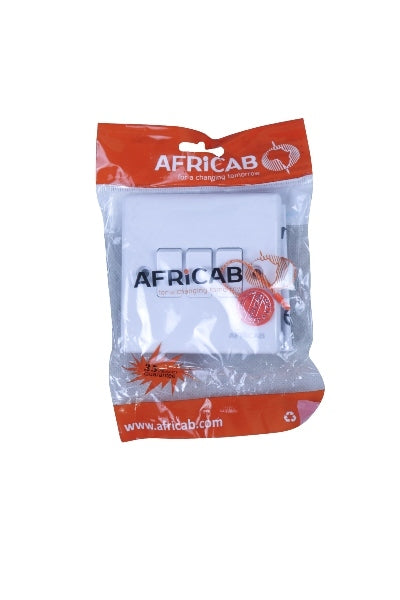 AFRICAB SWITCH PVC 3GANG2W KC2532