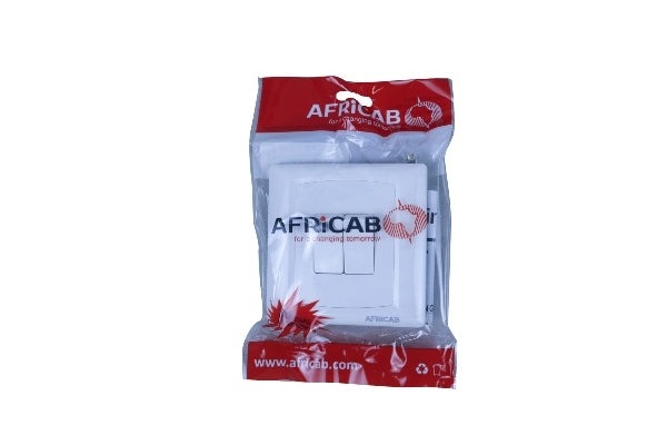 AFRICAB SWITCH PVC 2G2W EL2622