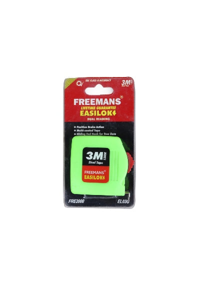 FREEMAN MEASURING TAPE STEEL 3MX13MM FRE2000/EL03GANG