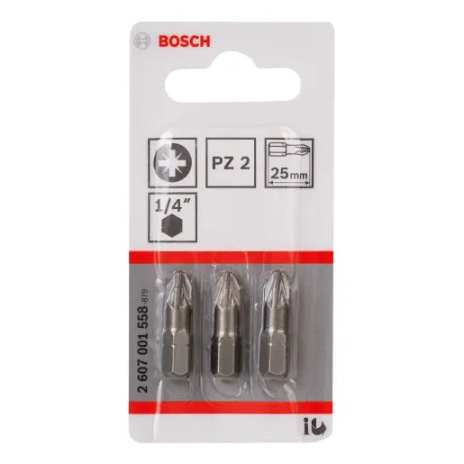 BOSCH POZI BIT PZ2X25MM 255923
