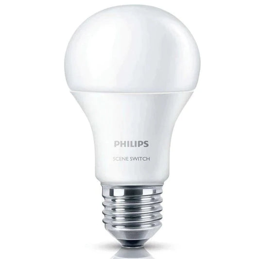 PHILIPS SCENE SWITCH 9.5-60W B22 3000K/6500K