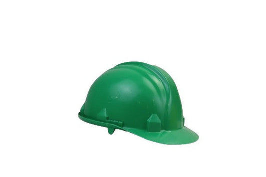 SAFETY HELMET WITH STRAP GREEN