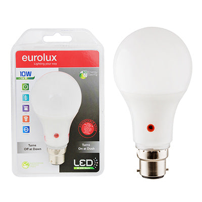 EUROLUX LED ULTRA DAY AND NIGHT GLOBE 10W BC G964