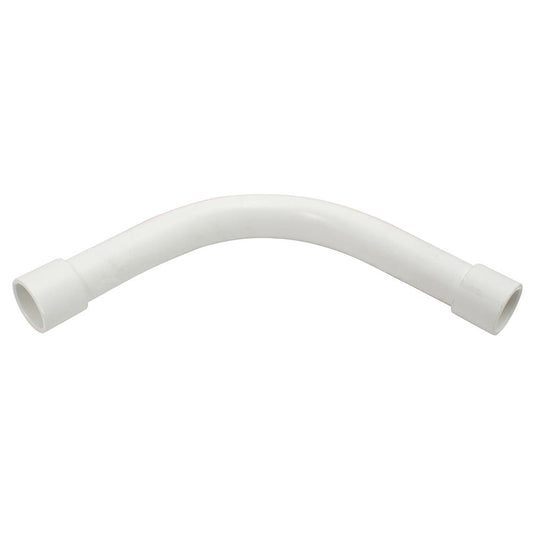 EUROLUX CONNECTOR BEND LONG LOOSE PVC 20MM EA139