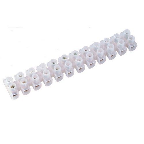 EUROLUX CONNECTOR STRIP 30A BLACK 12 WAY