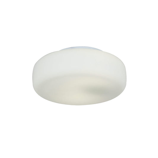 EUROLUX CHEESE FITTING ROUND OPAL GLASS C98O 300MM