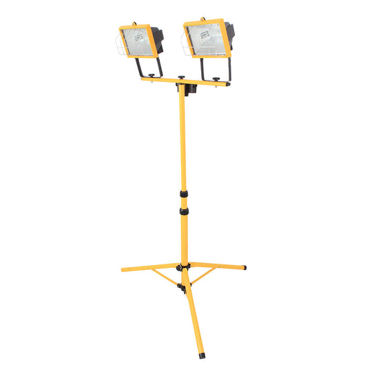 EUROLUX WORK LIGHT PORTABLE HALOGEN TELESCOPIC STAND 1X500W 3M CABLE FS3