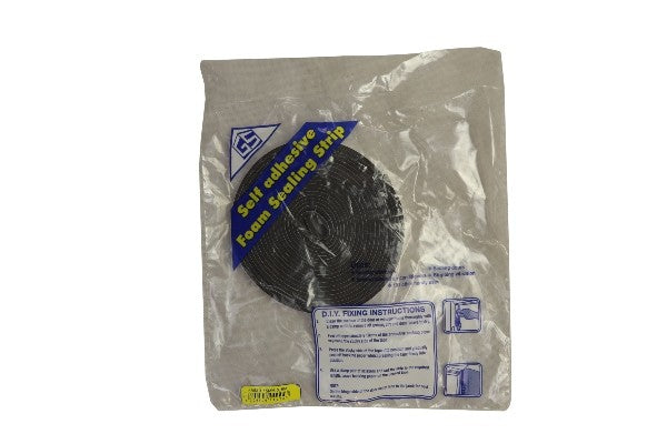 GS PRODUCTS FOAM SEALING STRIP PACKED 3X15X5M TFS/3X15