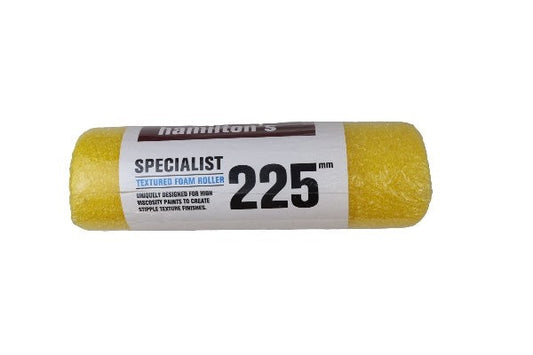 HAMILTON PAINT ROLLER REFILL FOAM TEXTURED 225MM