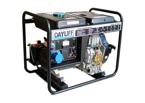 DAYLIFF GENERATOR DIESEL DG6000D 4.6KVA