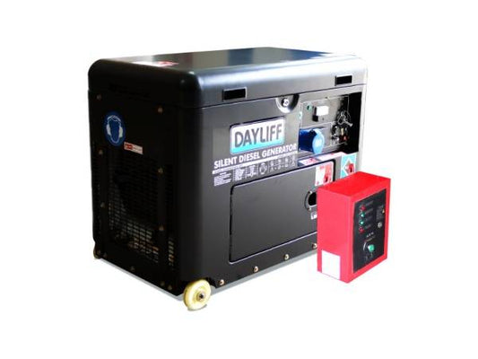 DAYLIFF GENERATOR DIESEL DG6000DS SILENT 4.6KVA