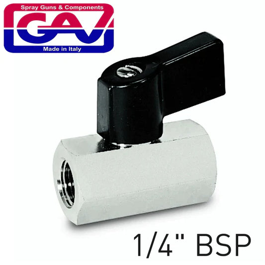 GAV QUICK BALL TAP 1/4" F/F GAV1267-2